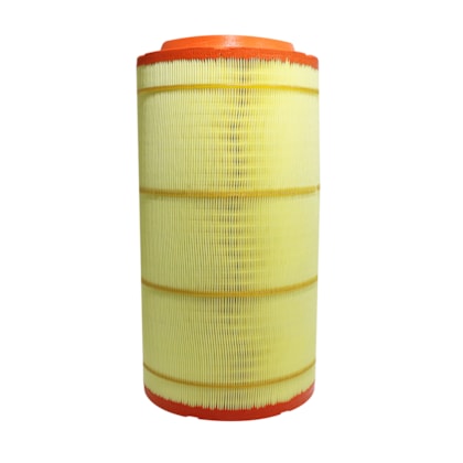 MAHLE METAL LEVE | LX13132 | FILTRO AR EXTERNO MB 1634/1944/2638 MB AXOR 2035/2044/3340 MOTOR OM447LA/OM457LA VOLVO VM 210/240/270/310/330 MOTOR MWM X12 (170X267X533MM)