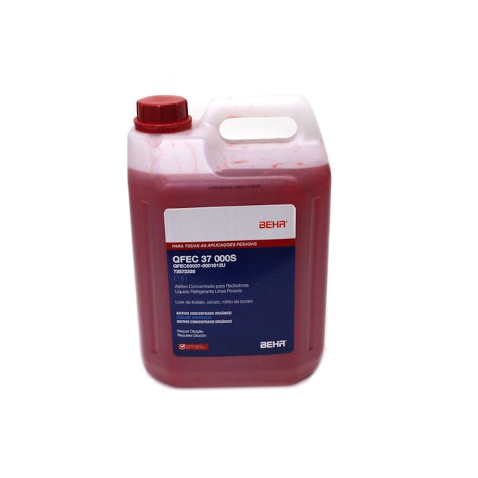 MAHLE METAL LEVE | QFEC37000S | ADITIVO ARREFECEDOR PARA RADIADOR ORGANICO CONCENTRADO (VERMELHO) 5L (FORMA DE UTILIZAR 1/1 | 1 LITRO DE AGUA PARA 1 LITRO DE ADITIVO)-ee6c8812-bd1f-42d9-8e31-f5af7513b021
