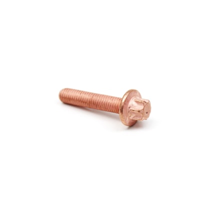 MAN LATIN AMERICA | 07W109177C | PARAFUSO (8MM) M8X40X1,25 FIXACAO COLETOR ESCAPE VW MOTOR MAN D0834/D0836 4CIL/6CIL EURO 5/6 (BRONZE) (FLANGEADO - CHAVE TORX)