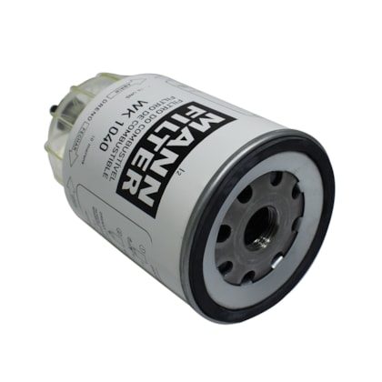 MANN FILTER | WK1040 | FILTRO DIESEL/RACOR SEPARADOR DAGUA MB 1620/1720 (COM COPO FIXO) (ROSCA 1-14F)