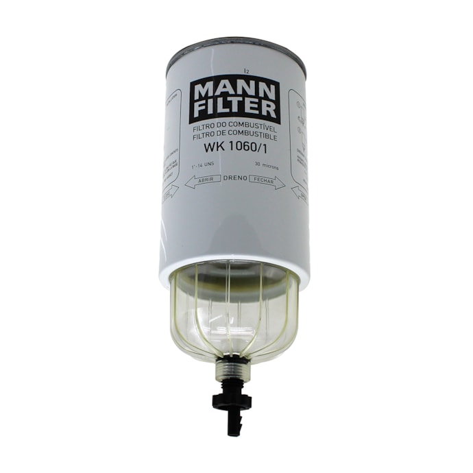 MANN FILTER | WK1060/1 | FILTRO DIESEL/RACOR SEPARADOR DAGUA MB (SISTEMA COPO FIXO) (ROSCA 1-14) (30 MICRONS)-c8a5310f-f56a-4c43-b966-27e4389b324e