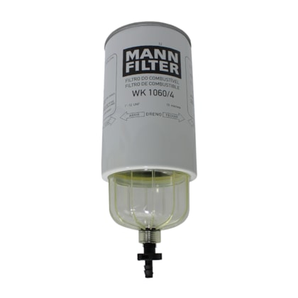 MANN FILTER | WK10604 | FILTRO DIESEL/RACOR SEPARADOR DAGUA MB (SISTEMA COPO FIXO) (ROSCA 1-12) (10 MICRONS)