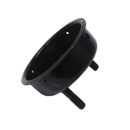 MASTER FREIOS | CO305 | TAMPA ALTA CAMARA/CUICA FREIO 24X30 FORD/VW (COM CHAPA REFORCADA) (ROSCA FIXACAO 5/8 57MM - CENTRO A CENTRO 120MM) (FURO DA MANGUEIRA RESPIRO 90º)