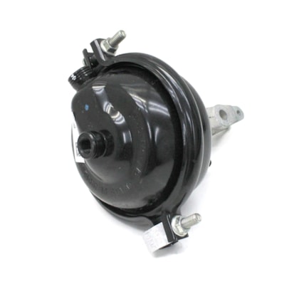 MASTER FREIOS | CS111 | CAMARA/CUICA FREIO DIANTEIRO LE TIPO 16 (6POL) VW 8T/9T (COM FORQUILHA RETA PARA CATRACA AUTOMATICA) (FIXACAO 7/16 14F 76MM)