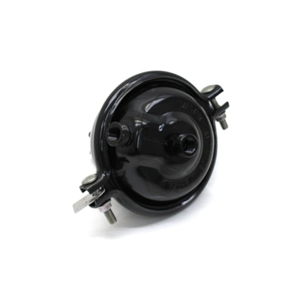 MASTER FREIOS | CS115 | CAMARA/CUICA FREIO DIANTEIRO LD/LE TIPO 16 (6POL) VW 12T/13T ..99 | FORD 12T/14T (COM FORQUILHA RETA PARA CATRACA MANUAL) (FIXACAO 7/16 76MM)