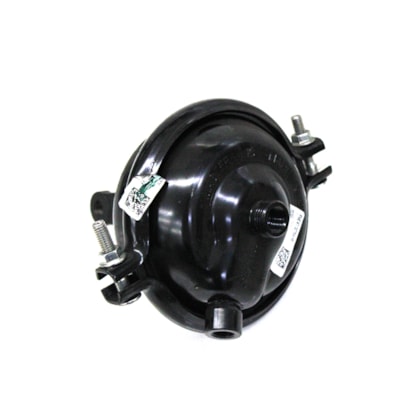 MASTER FREIOS | CS118 | CAMARA/CUICA FREIO DIANTEIRO LD TIPO 16 (6,5 POL) VW 12T/13T (COM FORQUILHA RETA PARA CATRACA MANUAL) (FIXACAO CENTREO A CENTRO 76MM) (HASTE 5/8 69,90MM)