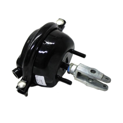 MASTER FREIOS | CS129 | CAMARA/CUICA FREIO DIANTEIRO LD TIPO 16 (6,5 POL) VW 8T/9T (COM FORQUILHA RETA PARA CATRACA AUTOMATICA) (FIXACAO 7/16 14F 76MM) (HASTE M16X1,5 72MM)