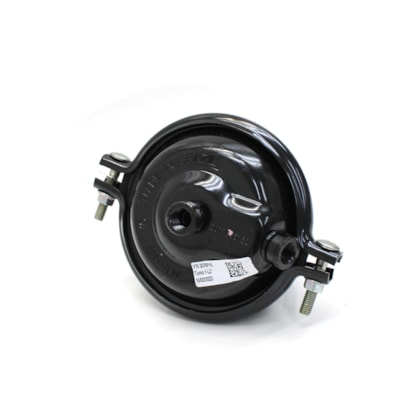 MASTER FREIOS | CS130 | CAMARA/CUICA FREIO DIANTEIRO LE TIPO 16 (6POL) FORD/VW 8T/9T (COM FORQUILHA RETA PARA CATRACA MANUAL) (FIXACAO 7/16 76MM) (HASTE M16X1,5 72MM)