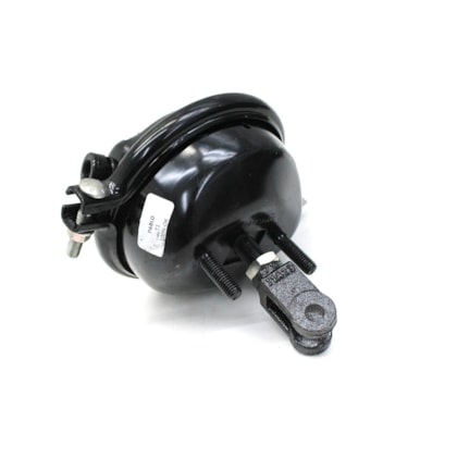 MASTER FREIOS | CS131 | CUICA FREIO DIANTEIRO LD TIPO 16 (6POL) FORD/VW 8T/9T (COM FORQUILHA RETA PARA CATRACA MANUAL) (FIXACAO CENTREO A CENTRO 76MM) (HASTE M16X1,5 72MM)