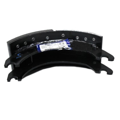 MASTER FREIOS | PA026 | CONJUNTO SAPATA/PATIM FREIO VW/AGRALE | VW NOVO DELIVERY 9170/11180 (325X120) (COM LONA FD59)