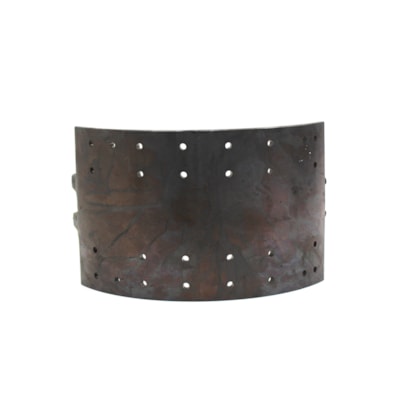 MASTER FREIOS | PA912 | SAPATA/PATIM FREIO TRASEIRO ONIBUS IVECO 170S28 410X220 (COM BUCHA BC402) (PARA LONA MP411) (IVECO 5802272394)