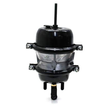 MASTER FREIOS | SB123 | CAMARA/CUICA FREIO 16X24 AGRALE/FORD/VW (ROSCA PARA CONEXAO M16X1,5) (HASTE LONGA 134MM - COM FORQUILHA 1245S1007 RETA MODELO 5/8) (PARA CATRACA MANUAL)