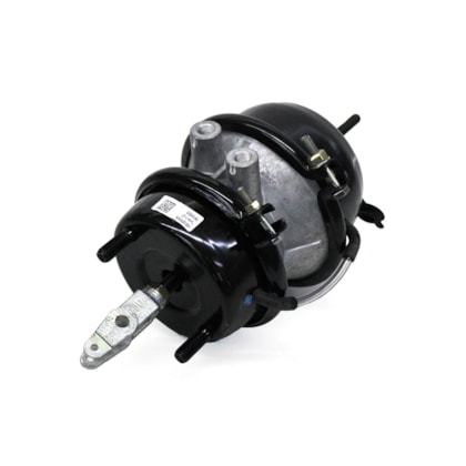 MASTER FREIOS | SB303 | CAMARA/CUICA FREIO 24X30 TRASEIRO LE FORD/VW (CONEXAO ROSCA 3/8 NPT) (HASTE 69,90MM) (COM FORQUILHA 1245Z1066)