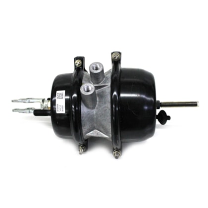 MASTER FREIOS | SB304 | CAMARA/CUICA FREIO 24X30 TRASEIRO LD FORD/VW (CONEXAO ROSCA 3/8 NPT) (HASTE 69,90MM) (COM FORQUILHA 1245Z1066)