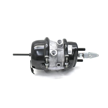 MASTER FREIOS | SB937 | CUICA FREIO 16X24 TRASEIRO LD VW NOVO DELIVERY (EIXO MERITOR) (ROSCA PARA CONEXAO M22X1,5) (COM FORQUILHA FO033 - COM DESVIO M16X1,5 - MODELO OFFST)