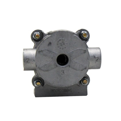 MASTER FREIOS | VR001 | VALVULA DESCARGA RAPIDA FREIO FORD/VW/MB (ROSCA PARA CONEXOES 16MM M16X1,5)