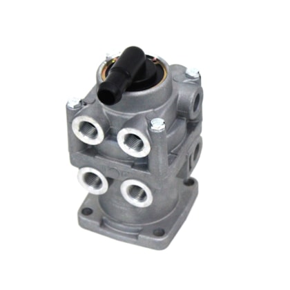 MASTER FREIOS | VR032 | VALVULA PEDAL FREIO AGRALE/MB/VW (ROSCAS PARA CONEXAO M16X1,5) (MODELO MODERNO COM COTOVELO PARA DESCARGA)