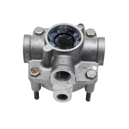 MASTER FREIOS | VR036 | VALVULA RELE CAMINHAO/ONIBUS/REBOQUES/SEMIRREBOQUES (ROSCAS M16/M22)