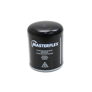 MASTERFLEX | FIL001 | FILTRO SECADOR AR APU AGRALE/VW/FORD/MB/VOLVO/SCANIA SERIE 3 (ROSCA M39X1,5) (PRETO MODELO STD)