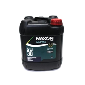 MAXON | MX0129 | BALDE OLEO MOTOR 5W30 SINTETICO ACEA A3/B4 PARA MOTORES DIESEL LEVE/GASOLINA/GNV/FLEX (SEM FILTRO DE PARTICULAS DPF) 20L