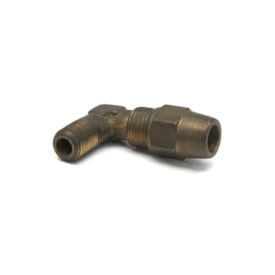 MDM | 04183045 | CONEXAO/COTOVELO 90 GRAUS 1/8 NPT (PARA TUBO TECALON 1/4) (COM PORCA)