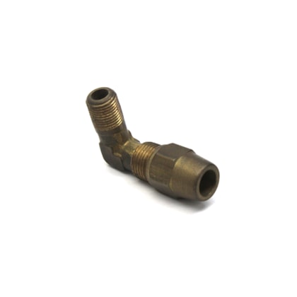 MDM | 04183045 | CONEXAO/COTOVELO 90 GRAUS 1/8 NPT (PARA TUBO TECALON 1/4) (COM PORCA)