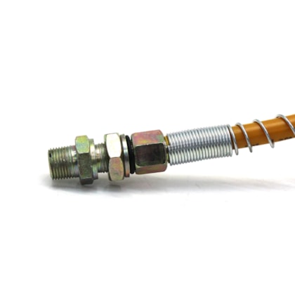 MDM | 2T0611707 | MANGUEIRA ESPIRAL 5,5 METROS (AMARELO) VW (NIPLE/CONEXAO 3/8NPT X M16X1,5)
