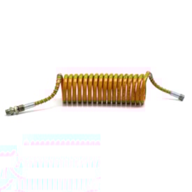 MDM | 2T0611707 | MANGUEIRA ESPIRAL 5,5 METROS (AMARELO) VW (NIPLE/CONEXAO 3/8NPT X M16X1,5) CAVALO/CARRETA
