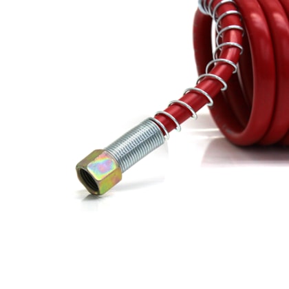 MDM | 2T0611717 | MANGUEIRA ESPIRAL 5,5 METROS (EMERGENCIA/VERMELHA) VW (NIPLE/CONEXAO 3/8NPT X M16X1,5) CAVALO/CARRETA