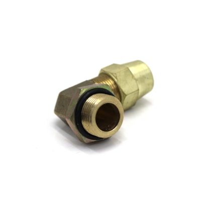 MDM | 2Z0607367 | CONEXAO/COTOVELO 90 GRAUS M22X5/8 MACHO/MACHO (COM PORCA PARA TUBO TECALON 5/8)(ROSCA GIRATORIA)