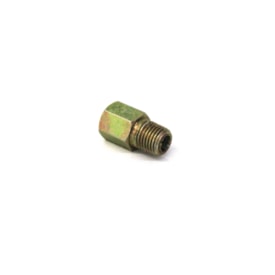 MDM | 7195C | CONEXAO/ADAPTADOR MACHO/FEMEA 1/4 NPT X M12X1,5 (DE 1/4 NPT X M12X1,5) PARA CUICA FREIO E VALVULAS (COM ROSCA 1/4 NPT)