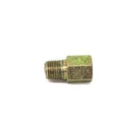 MDM | 7195C | CONEXAO/ADAPTADOR MACHO/FEMEA 1/4 NPT X M12X1,5 (DE 1/4 NPT X M12X1,5) PARA CUICA FREIO E VALVULAS (COM ROSCA 1/4 NPT)