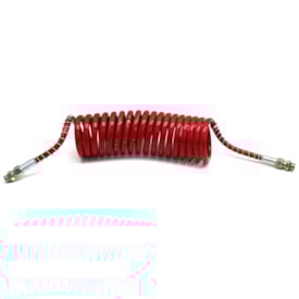 MDM | ME55M16VM | MANGUEIRA ESPIRAL 5,5 METROS (EMERGENCIA/VERMELHA) (NIPLE/CONEXAO M16X1,5) CAVALO/CARRETA