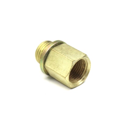 MDM | MS6175 | CONEXAO/ADAPTADOR MACHO/FEMEA M16X1,5 X 3/8 NPT (DE M16X1,5 PARA 3/8) PARA CUICA FREIO E VALVULAS (COM ROSCA M16X1,5)