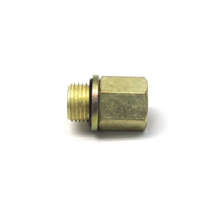 MDM | MS6175 | CONEXAO/ADAPTADOR MACHO/FEMEA M16X1,5 X 3/8 NPT (DE M16X1,5 PARA 3/8) PARA CUICA FREIO E VALVULAS (COM ROSCA M16X1,5)