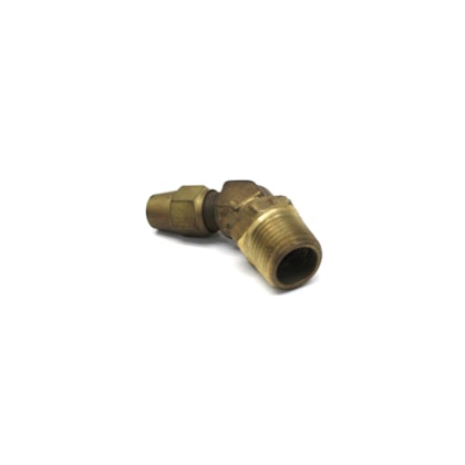MDM | NFU350385KB | CONEXAO/COTOVELO 45 GRAUS 3/8X1/2 (COM PORCA LONGA PARA TUBO TECALON 3/8)