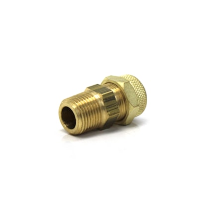 MDM | NFU350476KB | CONEXAO RETA 3/8 NPT (ENGATE RAPIDO PARA TUBO TECALON 1/2) FORD/VW