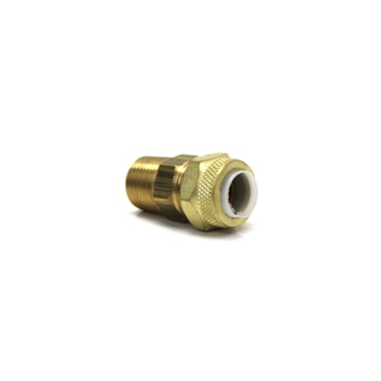 MDM | NFU350476KB | CONEXAO RETA ENGATE RAPIDO (ENGATE RAPIDO PARA TUBO TECALON 1/2) ROSCA MACHO 3/8 NPT