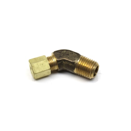 MDM | NFU350509KB | CONEXAO/COTOVELO 45 GRAUS 1/4 X 1/4 NPT (SISTEMA PORCA/ANILHA) (PARA TUBO TECALON 1/4)