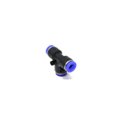 MDM | PUT06 | CONEXAO TEE/ENGATE RAPIDO (6MM) M6 PARA TUBO TECALON 6X4 (PLASTICO)