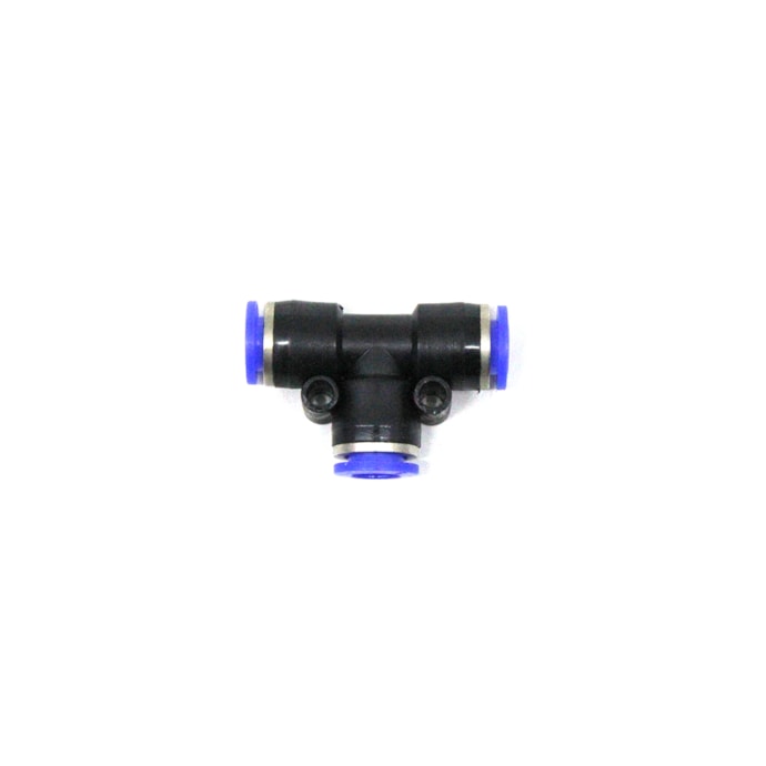 MDM | PUT08 | CONEXAO TEE/ENGATE RAPIDO (8MM) M8 (PLASTICO) PARA TUBO TECALON 8MM (8X6)-5ab9c7c5-de4d-4081-a67e-7ea46f83e136