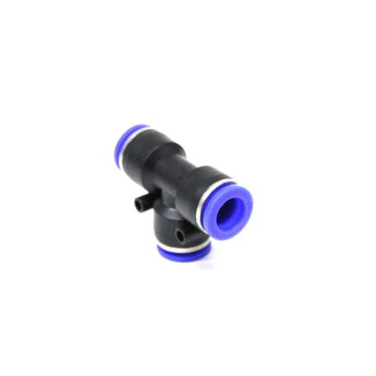 MDM | PUT12 | CONEXAO TEE/ENGATE RAPIDO (12MM) M12 (PLASTICO) PARA TUBO TECALON 12MM (12X9)