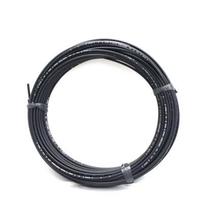 MDM | TBPA060604 | TUBO TECALON 6MM (6X4) (PRETO PA6) (1 UNIDADE = 10 METROS)