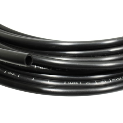 MDM | TBPA121209 | TUBO TECALON 12MM (12X9) (PRETO PA12)(1 UNIDADE = 10 METROS)