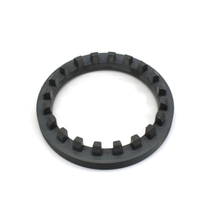 MERITOR | 003823 | PORCA CASTELO AJUSTE LE ROLAMENTO LATERAL COROA VW EIXO MS185/MS186 (NR BRUTO W1011) (125/142X160X30MM)