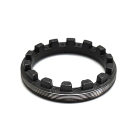 MERITOR | 003825 | PORCA CASTELO AJUSTE ROLAMENTO LATERAL COROA LD/LE FORD/VW EIXO MD145 | LD EIXO MS155/MS158 (132MM)