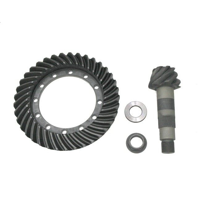 MERITOR | 139225 | COROA E PINHAO 7X37 (RELACAO 5,29:1) VW/FORD EIXO MD145 (DIF ANTERIOR DIANTEIRO) (DENTE INVERTIDO) (NR COROA 41284K - NR PINHAO 41735K)-f25b0dc8-1554-450d-ad5b-dc3f2a7ce140