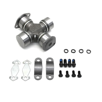 MERITOR | 801021 | CRUZETA CARDAN FORD CARGO 1419/1622/F14000/F16000 | VW 14200/15210/16210 MB 1618/1718/1720 (47,60X59X134,90MM) (COM CHAPAS E PARAFUSOS M10)
