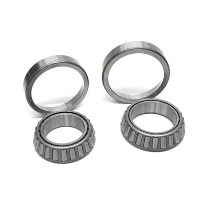 MERITOR | 805502 | KIT ROLAMENTOS (572/580) + (594A/592A) CUBO RODA TRASEIRA FORD/VW (INTERNO+EXTERNO)