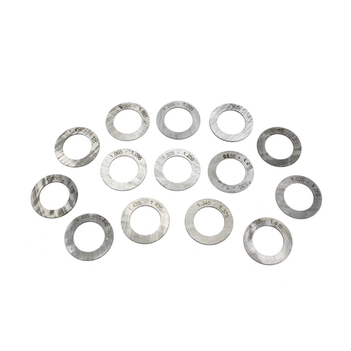 MERITOR | 805943 | KIT CALCO/ESPACADOR/AJUSTE REGULAGEM ROLAMENTO PINHAO (ESPESSURA 1,0 A 1,52MM) EIXO MS113 ...2012-bbd8524a-3a33-472c-956b-56d723eea1d0